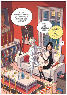 Karine et Albin (Un couple d'enfer) ©Delaf Dupuis - Dupuis 2011